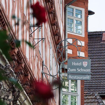 Hotel Zum Schwan Wanfried ภายนอก รูปภาพ