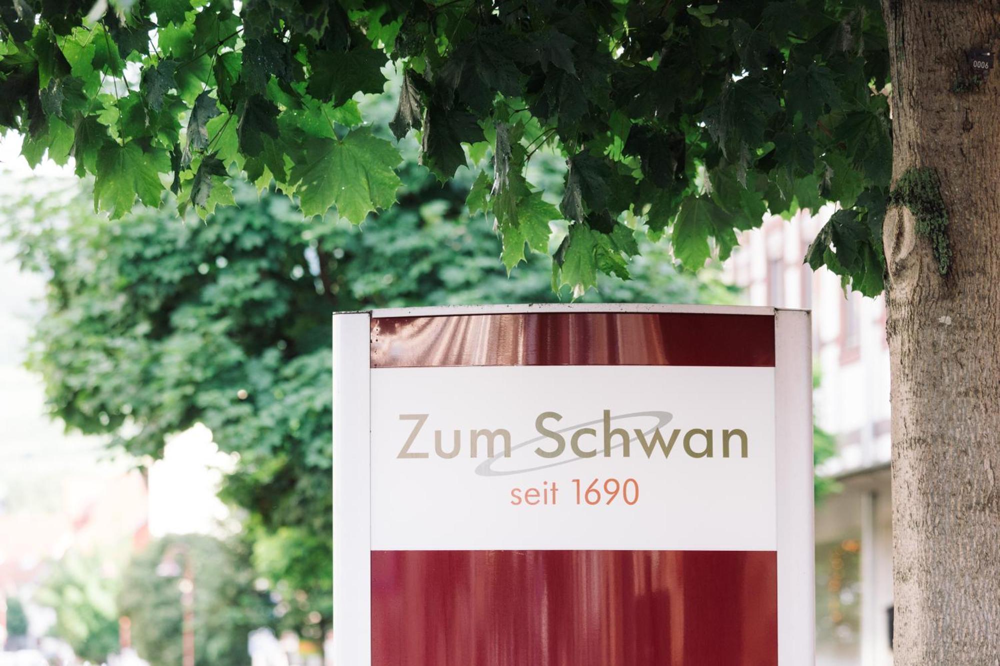 Hotel Zum Schwan Wanfried ภายนอก รูปภาพ