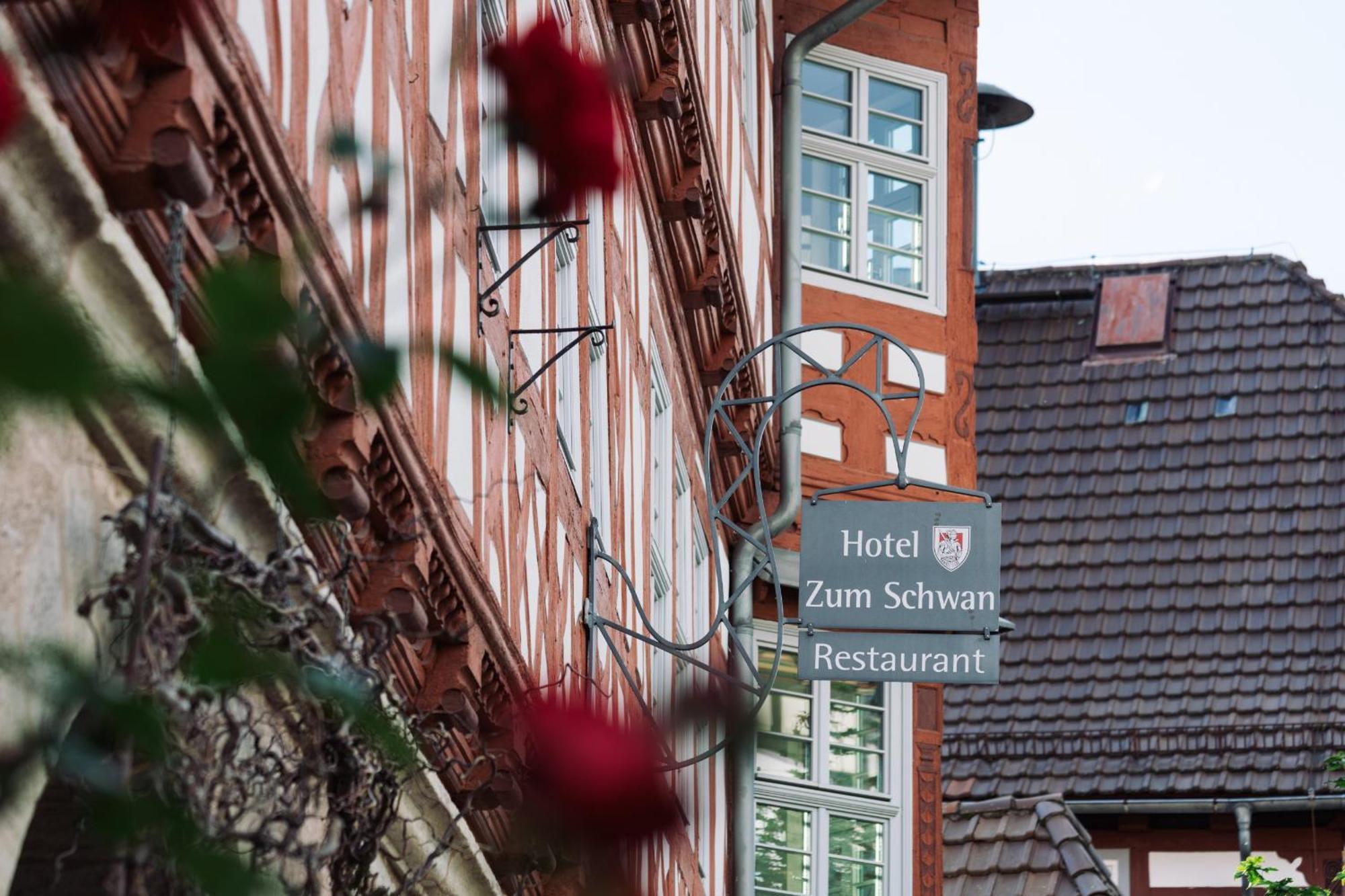 Hotel Zum Schwan Wanfried ภายนอก รูปภาพ